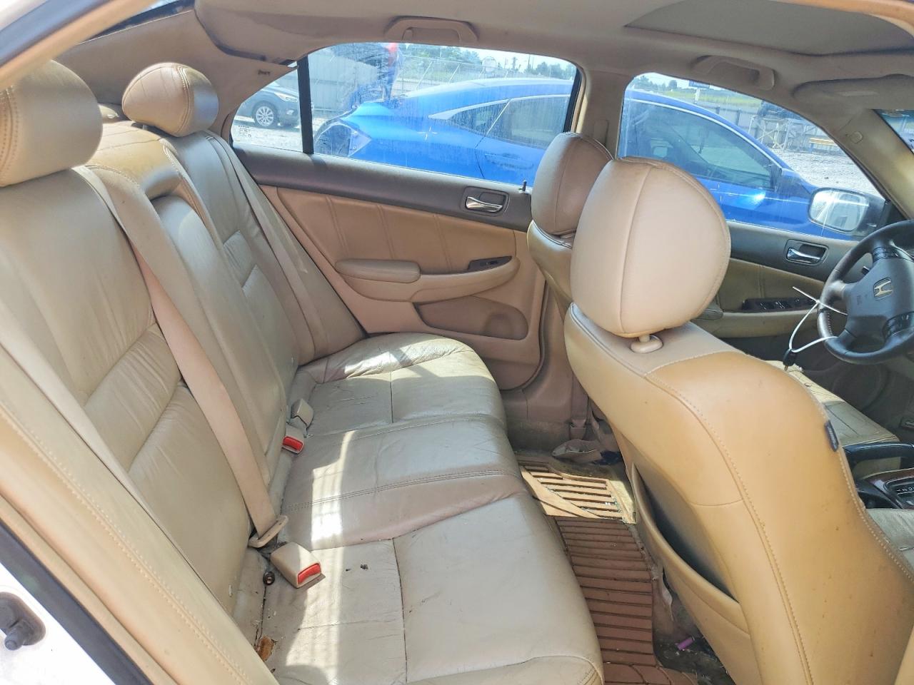 2007 Honda Accord Sedan White vin: 1HGCM66587A100683