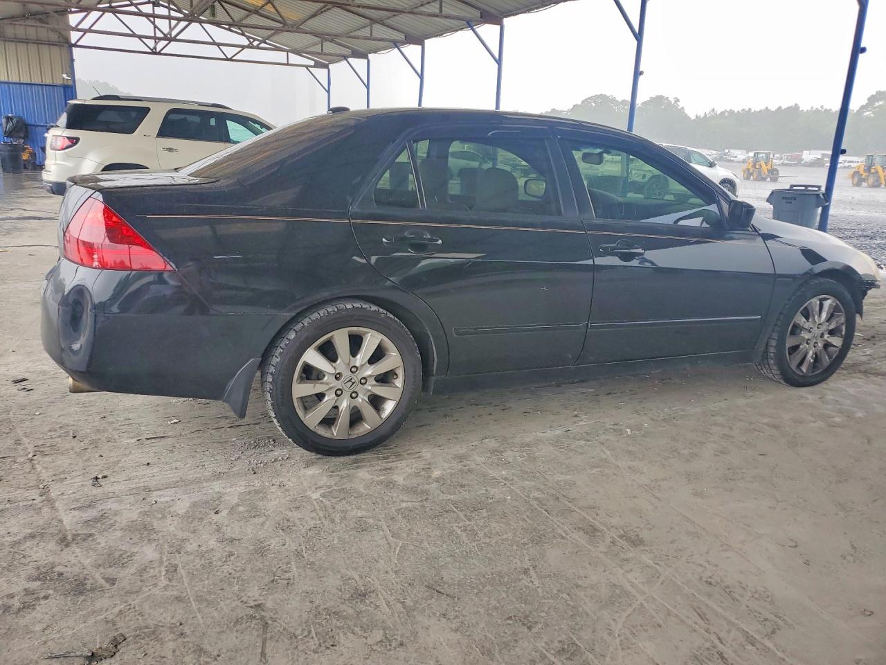 2007 Honda Accord Ex Black vin: 1HGCM66587A105382