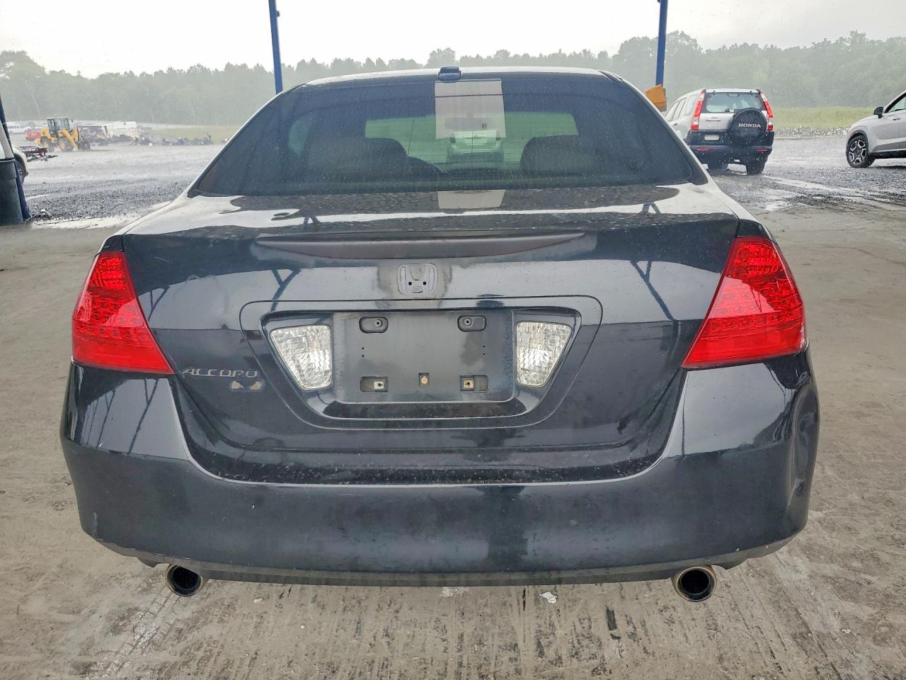 2007 Honda Accord Ex Black vin: 1HGCM66587A105382