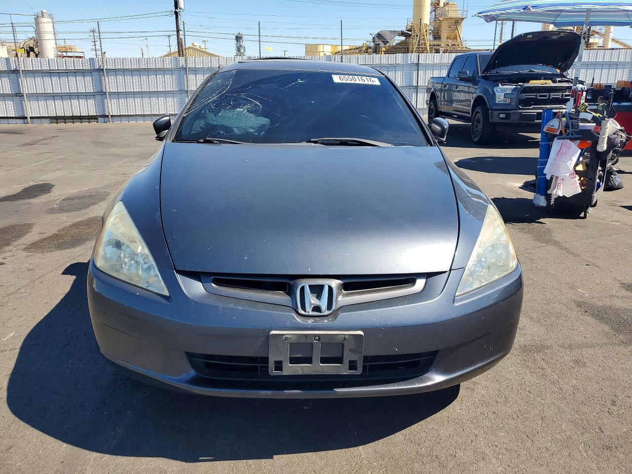2003 Honda Accord Ex Gray vin: 1HGCM66593A028807
