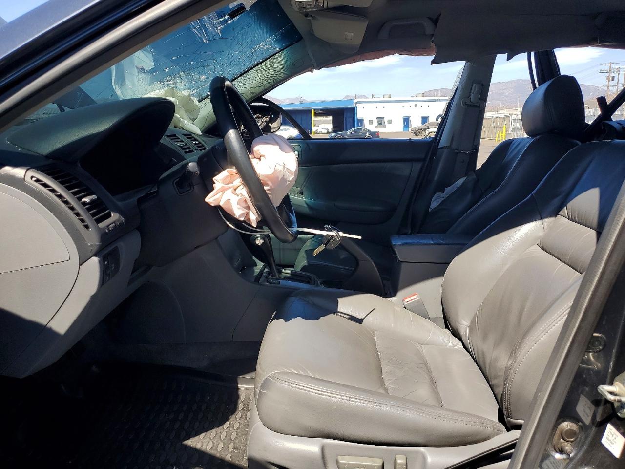 2003 Honda Accord Ex Gray vin: 1HGCM66593A028807