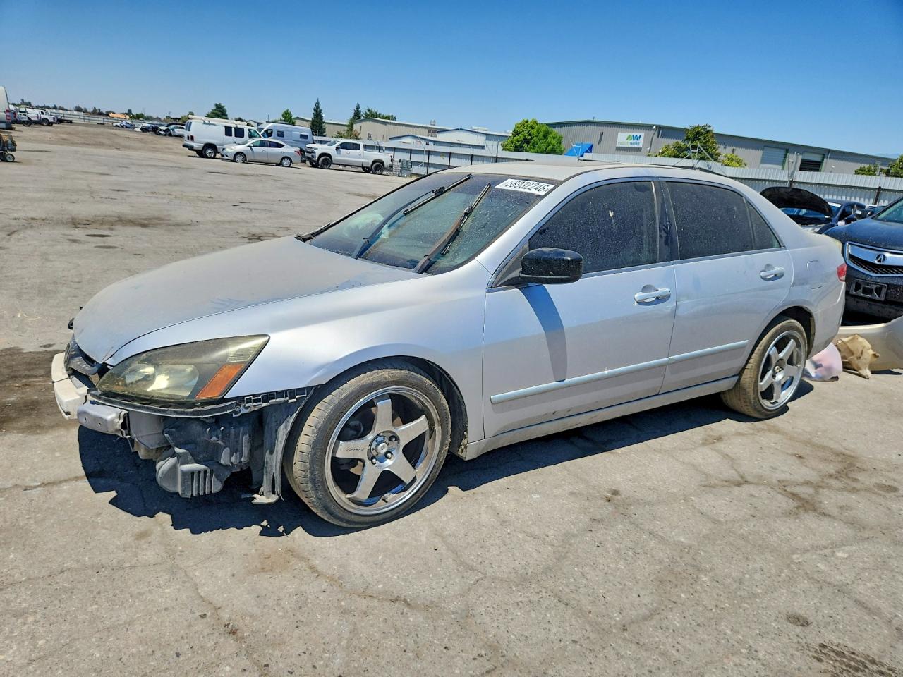 2003 Honda Accord Ex Black vin: 1HGCM66593A047938