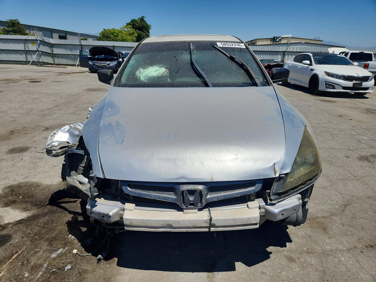 2003 Honda Accord Ex Black vin: 1HGCM66593A047938