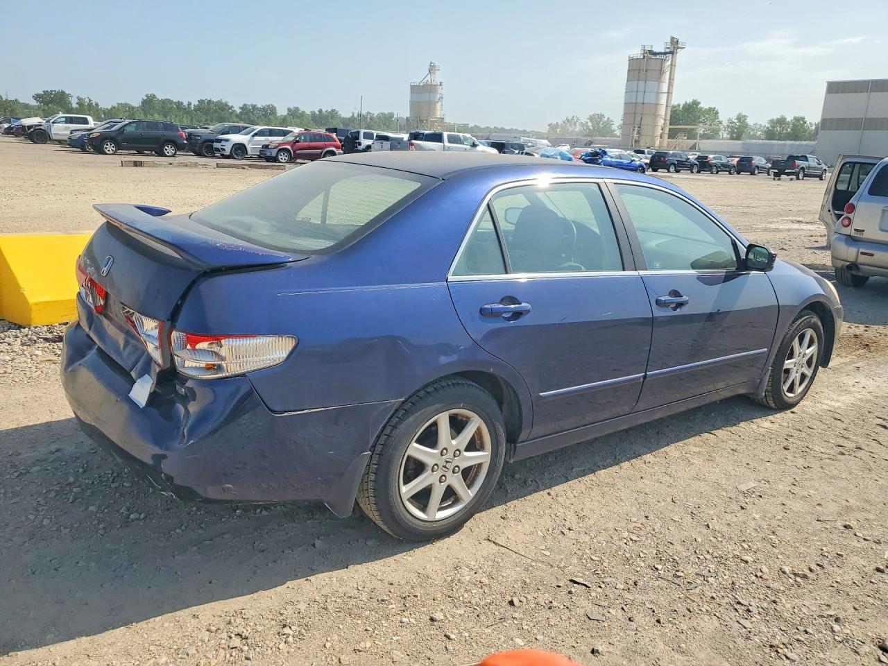 2003 Honda Accord Dx Синий vin: 1HGCM66593A085072