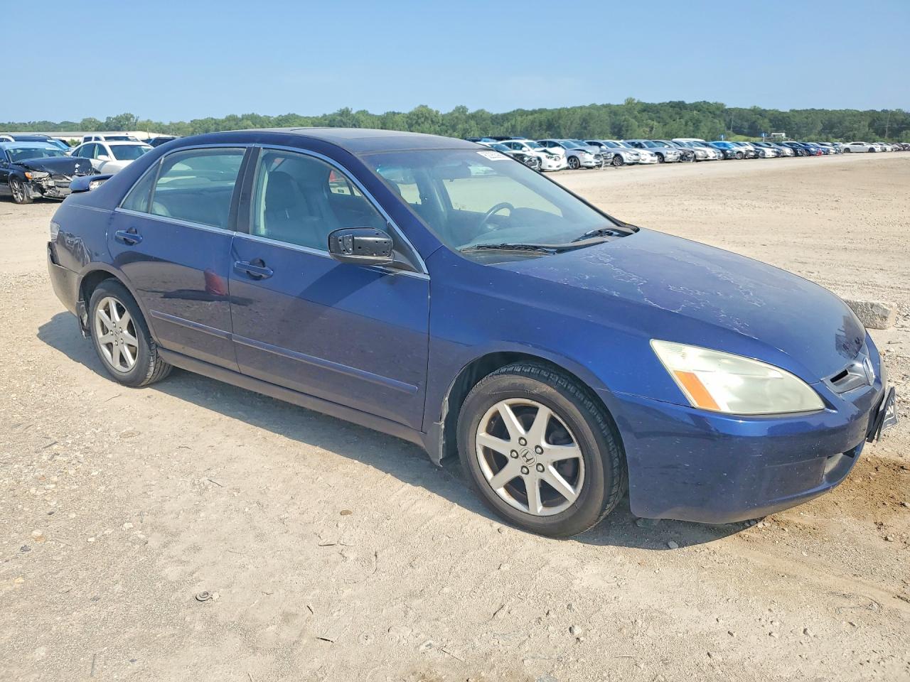 2003 Honda Accord Dx Синий vin: 1HGCM66593A085072