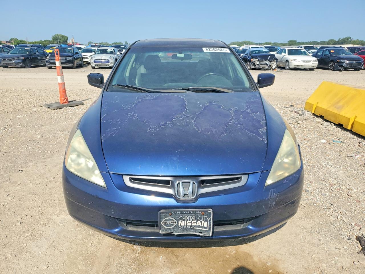 2003 Honda Accord Dx Синий vin: 1HGCM66593A085072