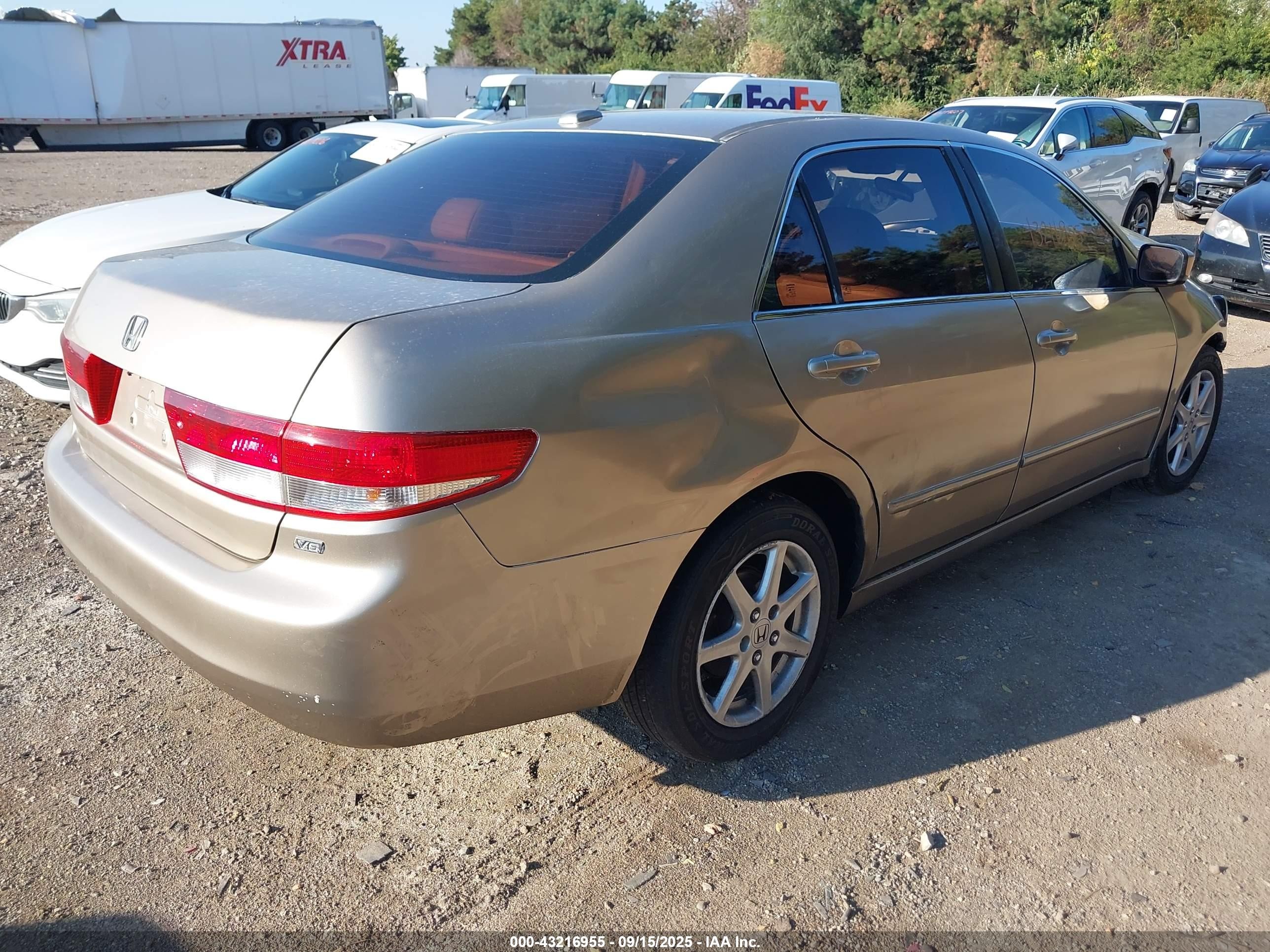 2004 Honda Accord 3.0 Ex Gold vin: 1HGCM66594A004637