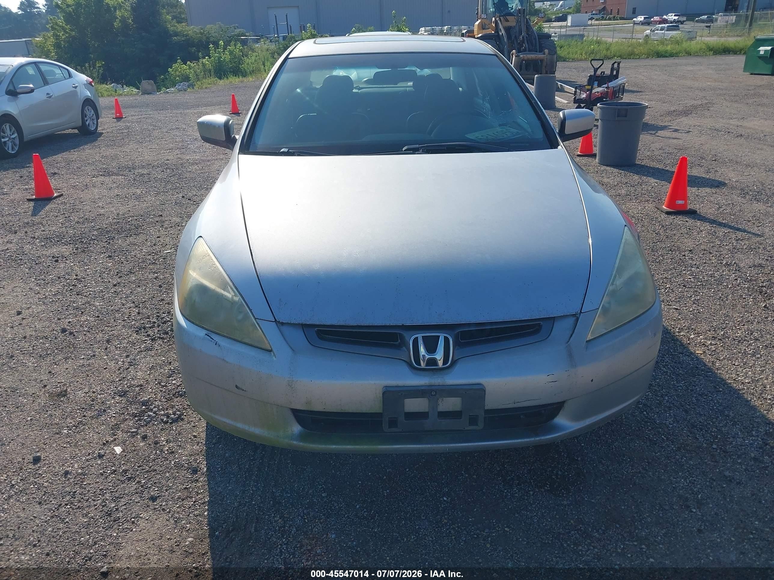 2004 Honda Accord 3.0 Ex Silver vin: 1HGCM66594A007814