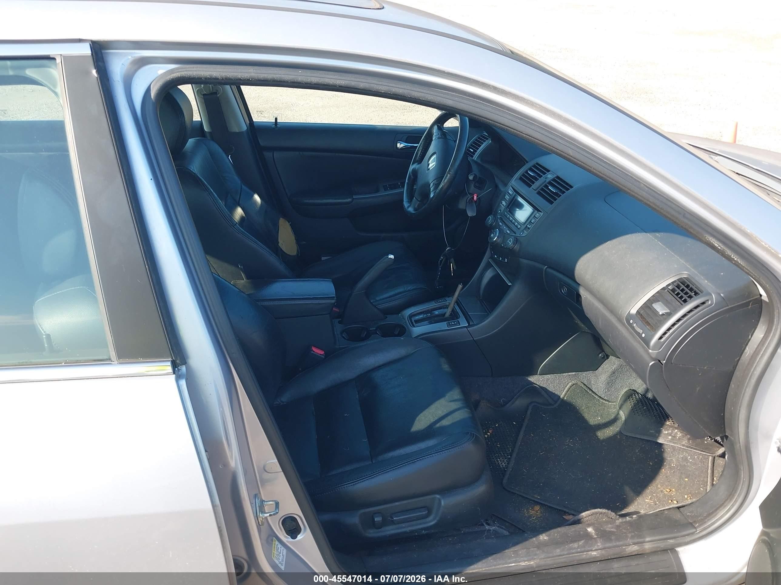 2004 Honda Accord 3.0 Ex Silver vin: 1HGCM66594A007814