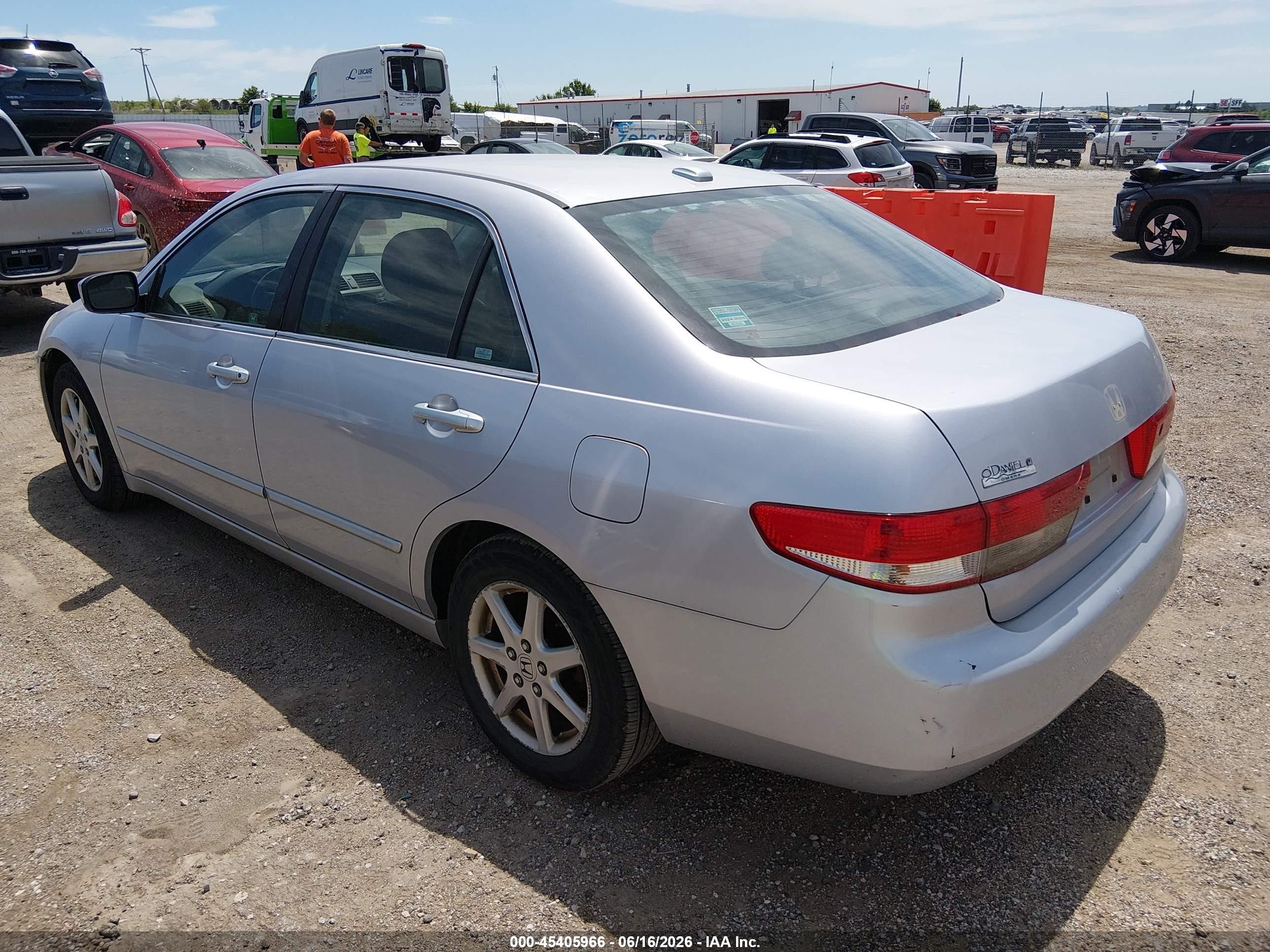 2004 Honda Accord 3.0 Ex Серебряный vin: 1HGCM66594A018912