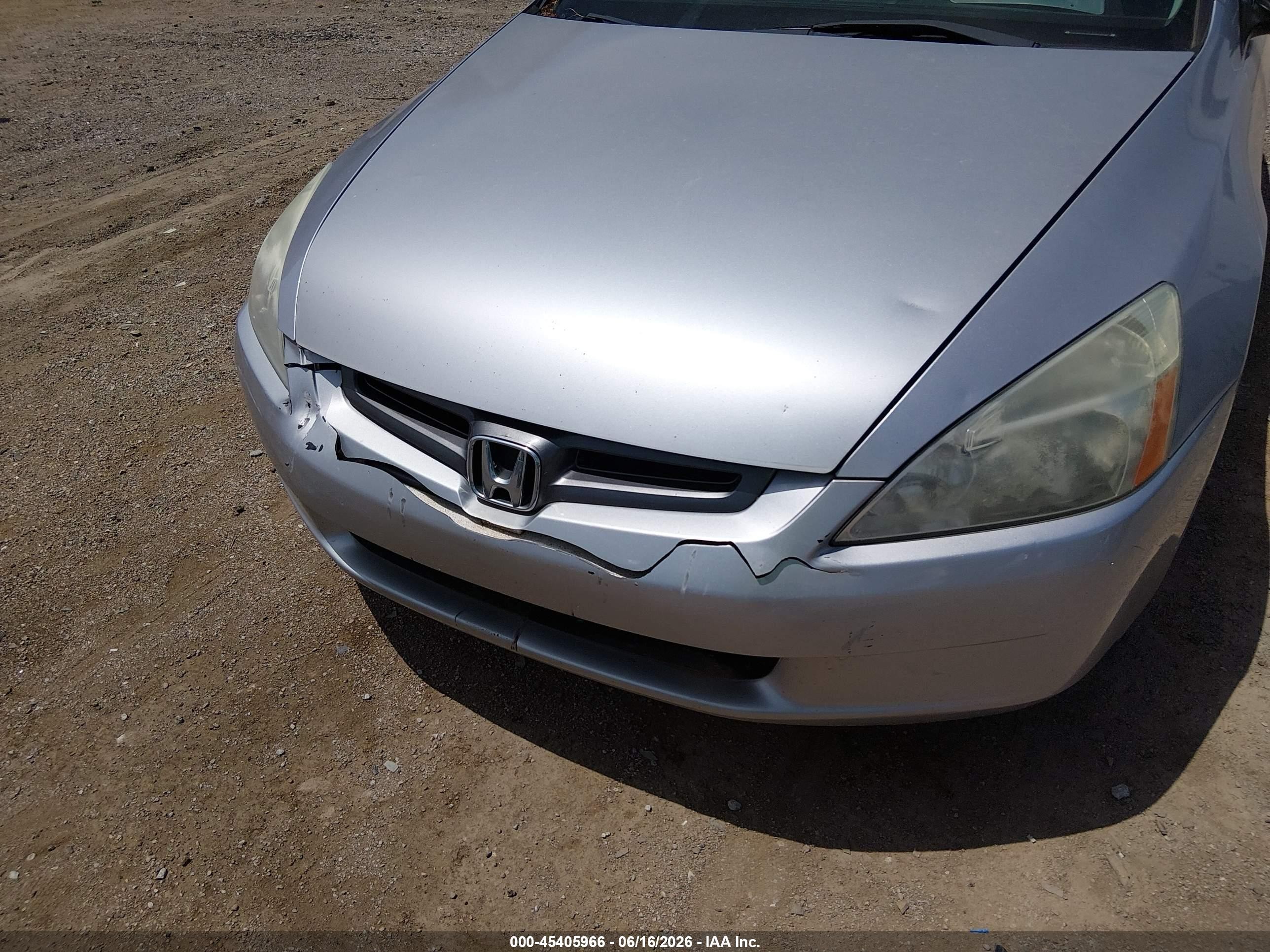 2004 Honda Accord 3.0 Ex Серебряный vin: 1HGCM66594A018912
