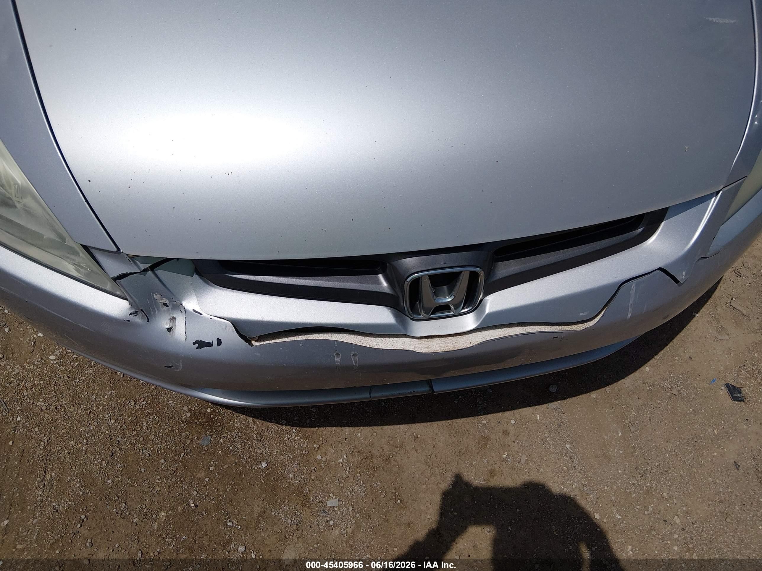 2004 Honda Accord 3.0 Ex Серебряный vin: 1HGCM66594A018912