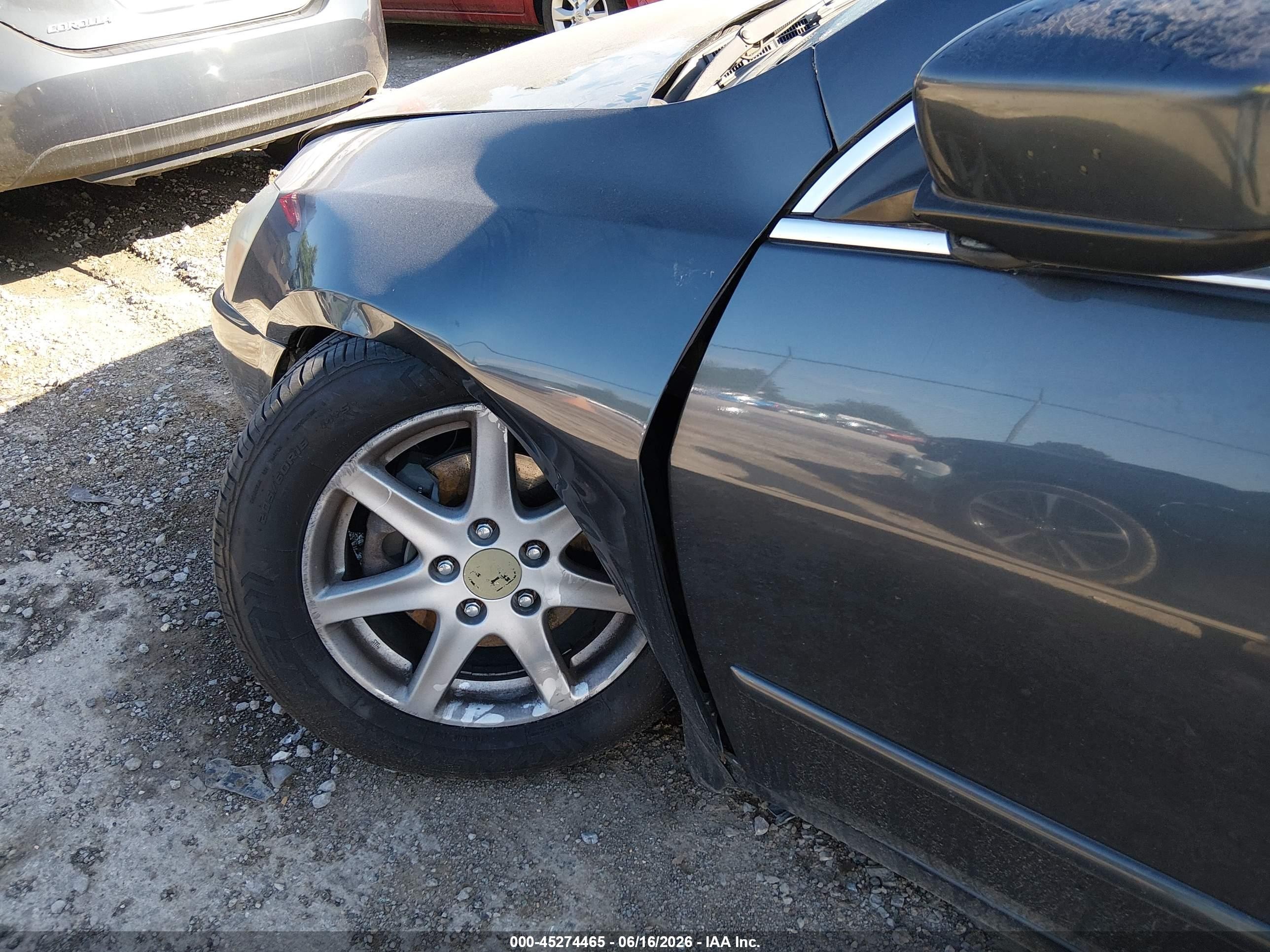 2004 Honda Accord 3.0 Ex Gray vin: 1HGCM66594A023740