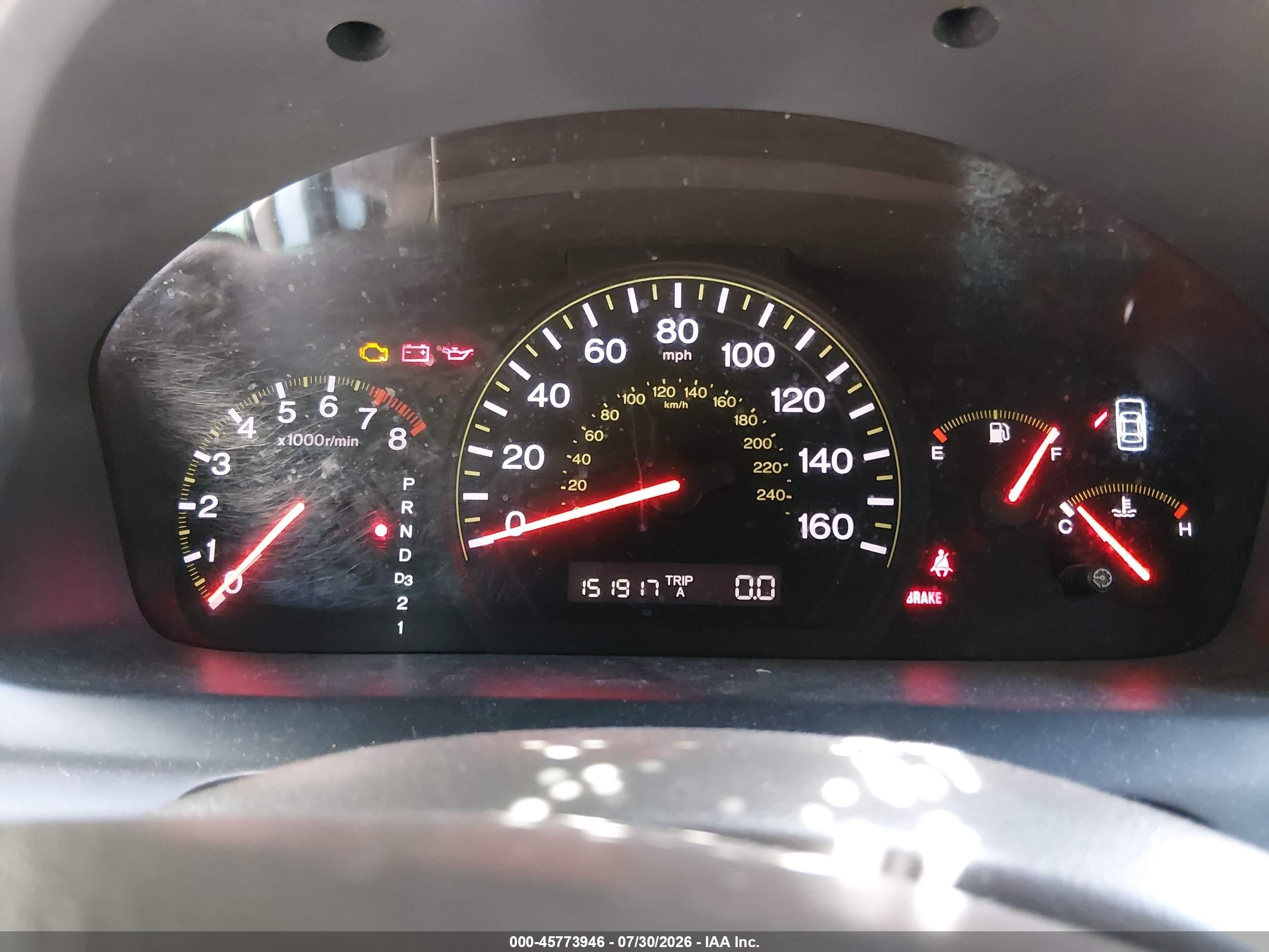 2004 Honda Accord 3.0 Ex White vin: 1HGCM66594A044832