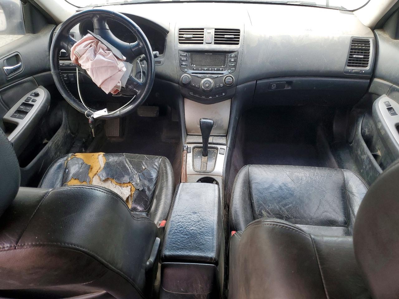 2004 Honda Accord Ex Silver vin: 1HGCM66594A059718