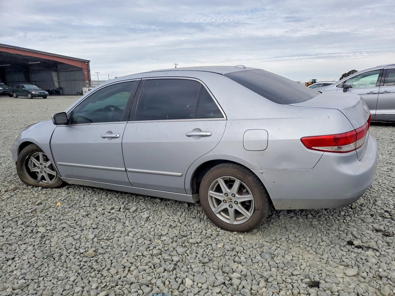 2004 Honda Accord Ex Silver vin: 1HGCM66594A059718