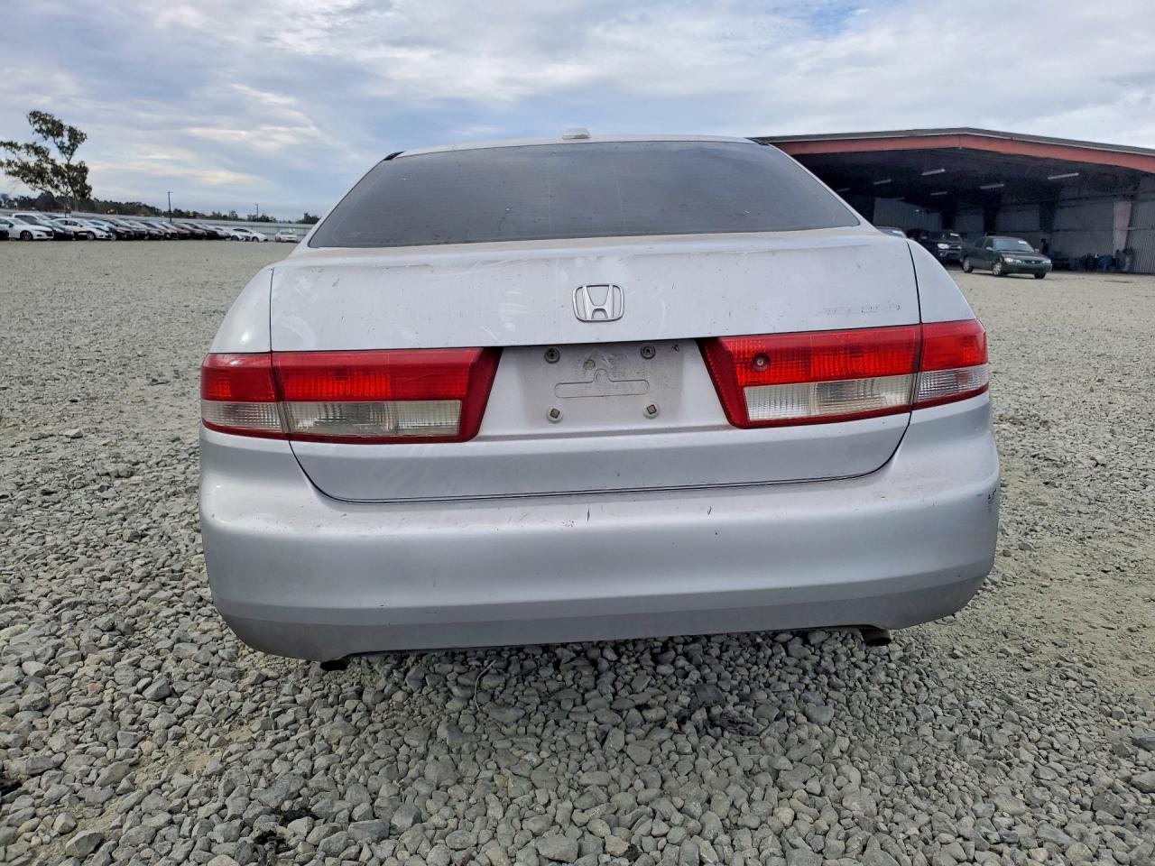 2004 Honda Accord Ex Silver vin: 1HGCM66594A059718