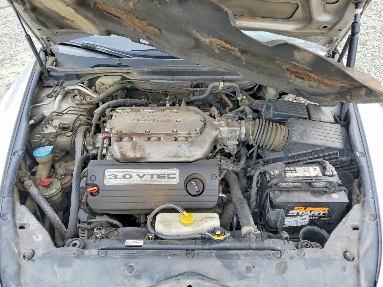 2004 Honda Accord Ex Silver vin: 1HGCM66594A059718