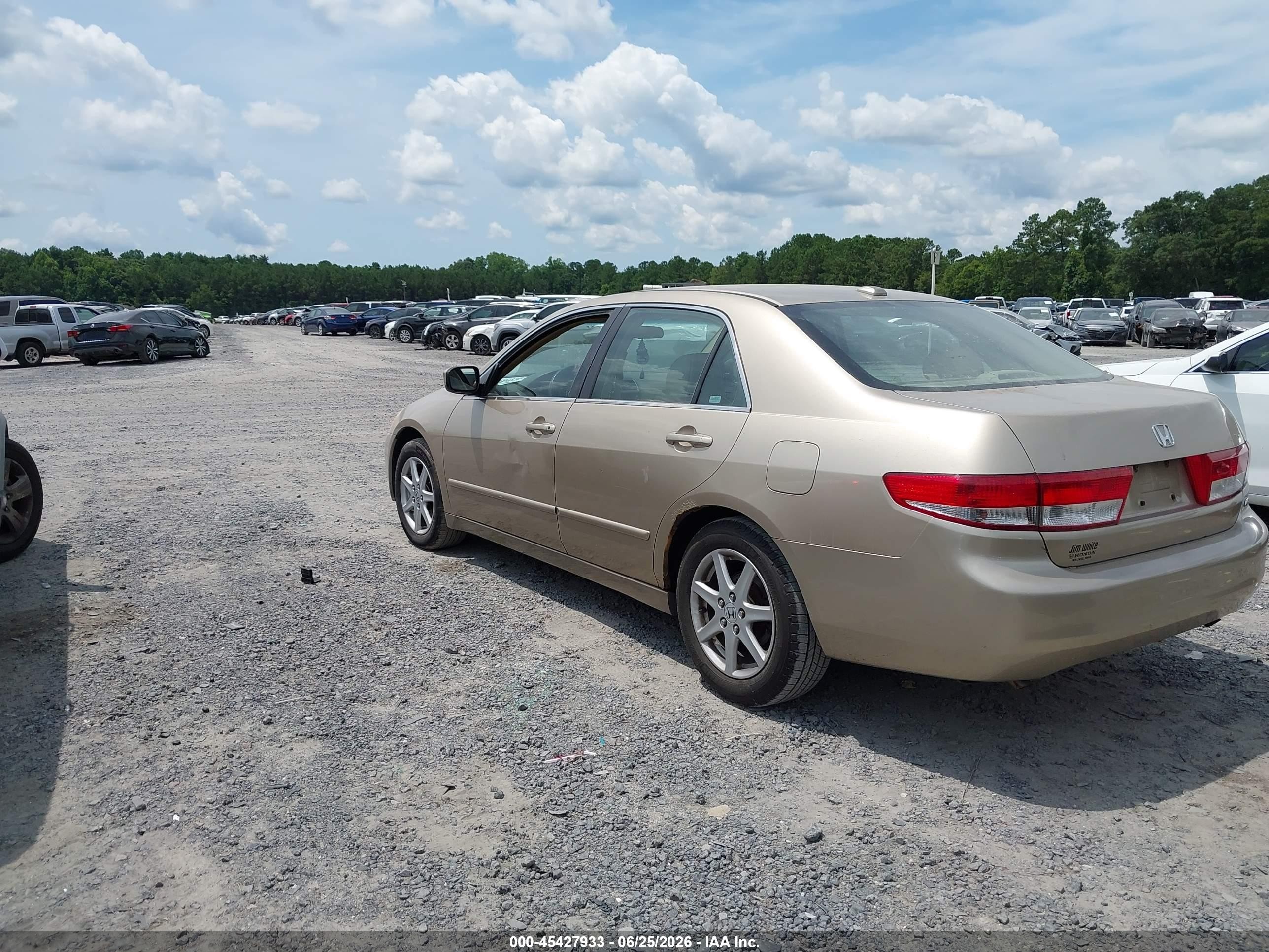 2004 Honda Accord 3.0 Ex Gold vin: 1HGCM66594A059895