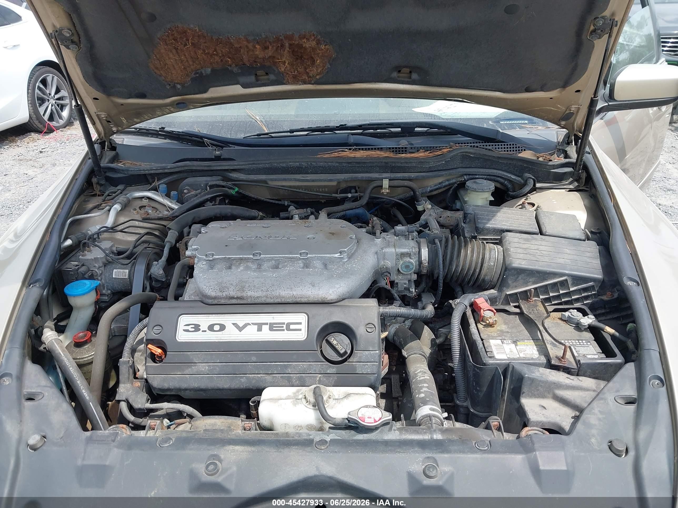 2004 Honda Accord 3.0 Ex Gold vin: 1HGCM66594A059895