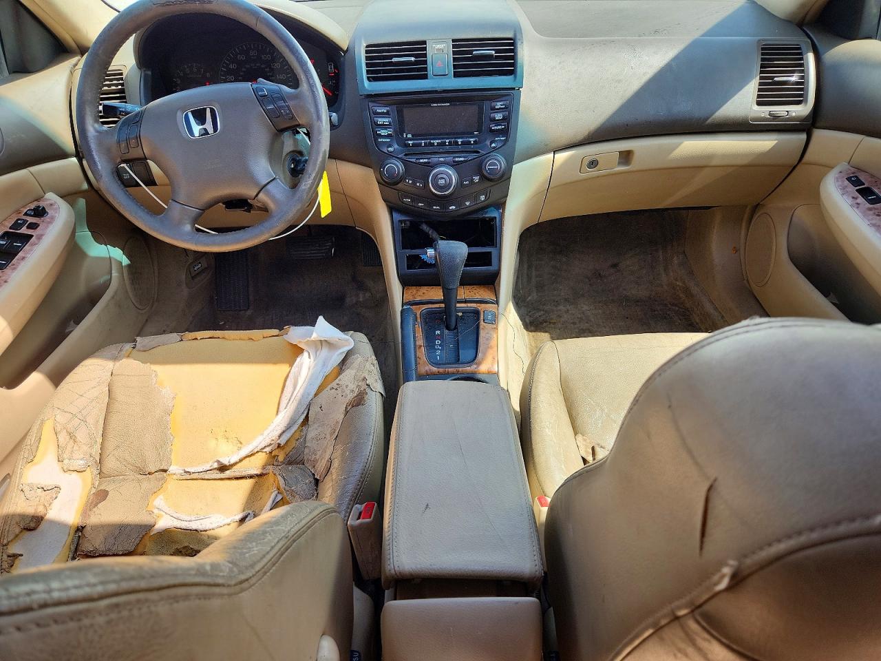 2004 Honda Accord Ex White vin: 1HGCM66594A076390