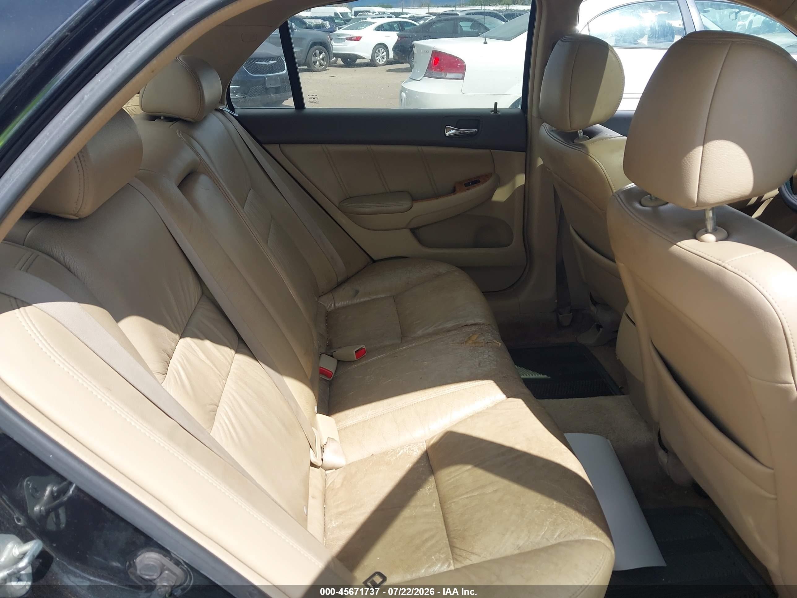 2004 Honda Accord 3.0 Ex Blue vin: 1HGCM66594A083033