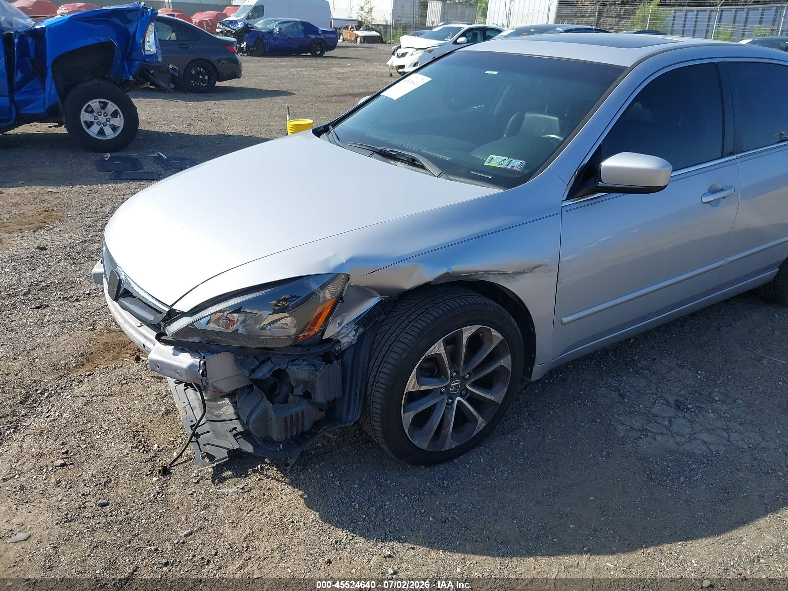 2004 Honda Accord 3.0 Ex Silver vin: 1HGCM66594A087440