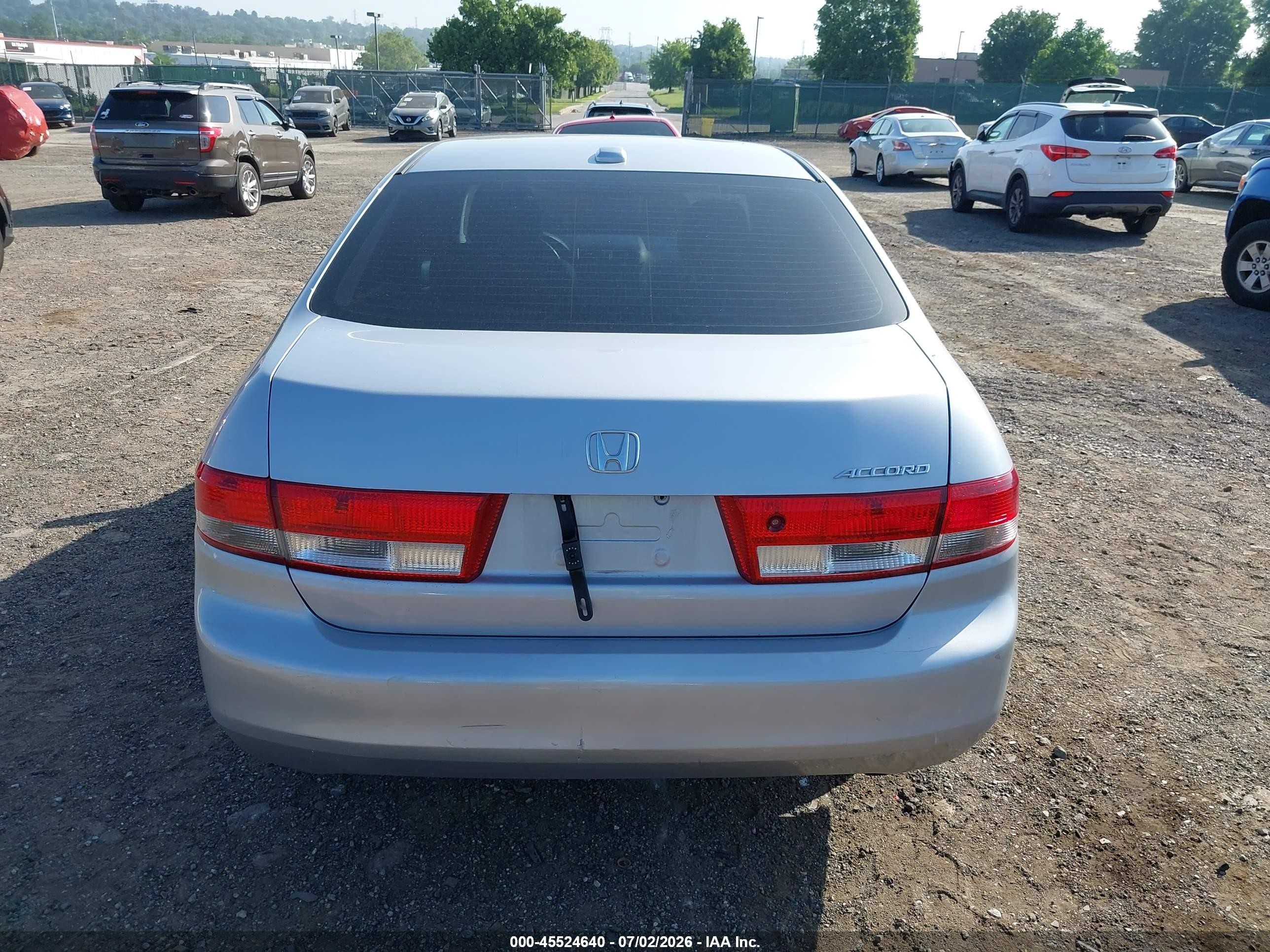 2004 Honda Accord 3.0 Ex Silver vin: 1HGCM66594A087440