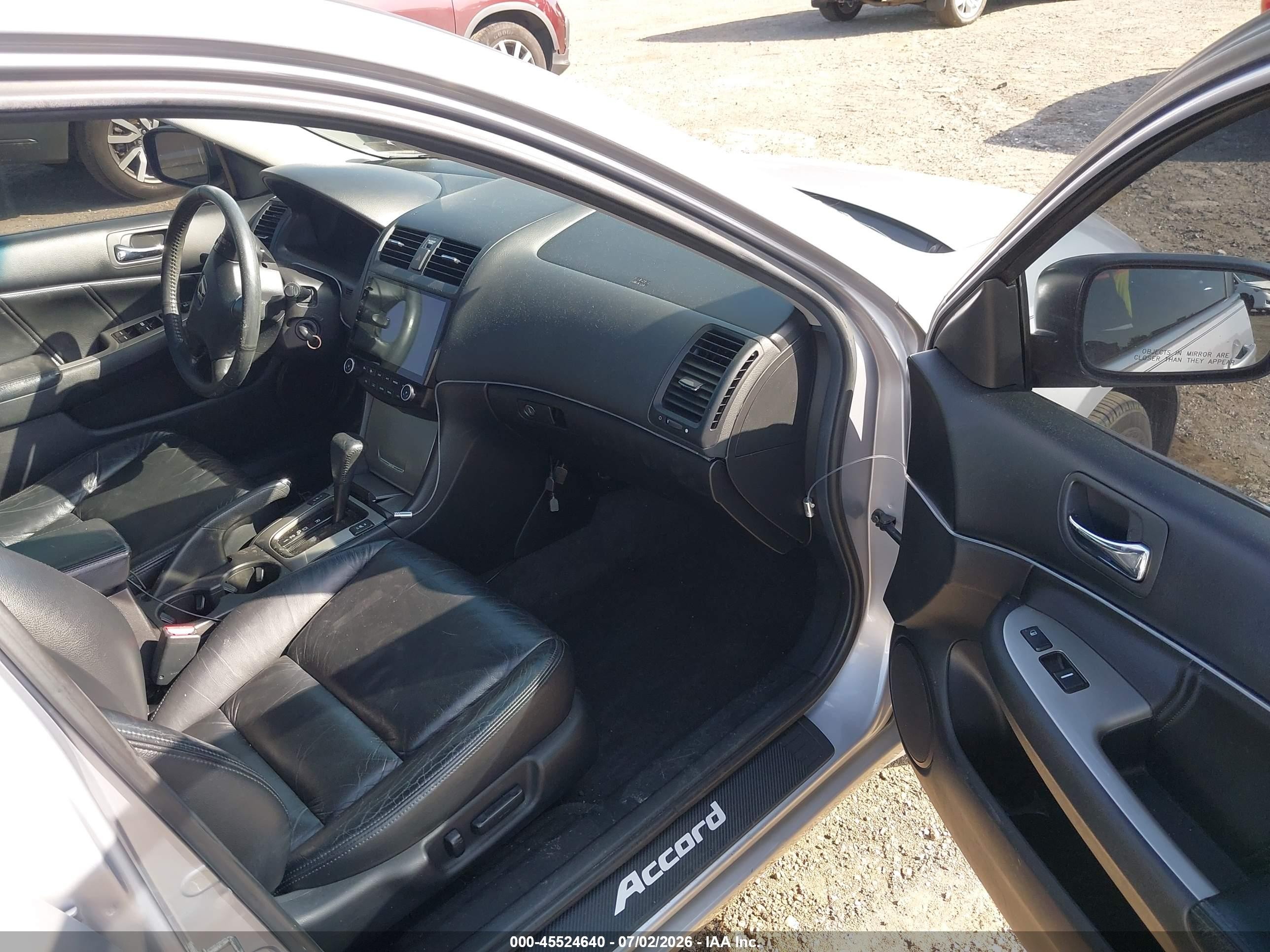 2004 Honda Accord 3.0 Ex Silver vin: 1HGCM66594A087440