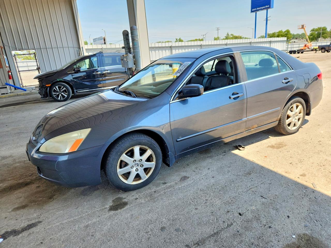 2005 Honda Accord Black vin: 1HGCM66595A008835