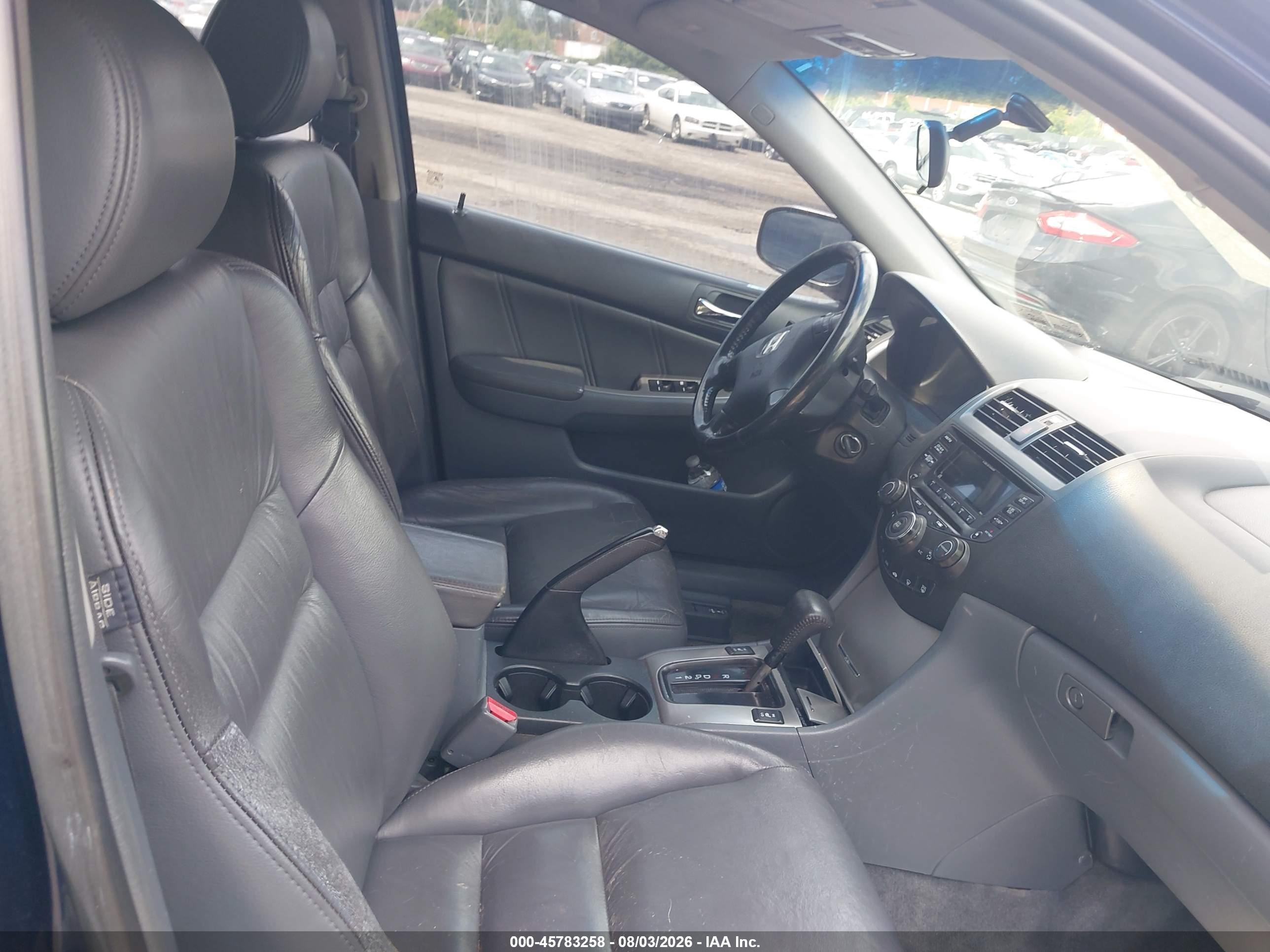 2005 Honda Accord 3.0 Ex Dark Blue vin: 1HGCM66595A028521