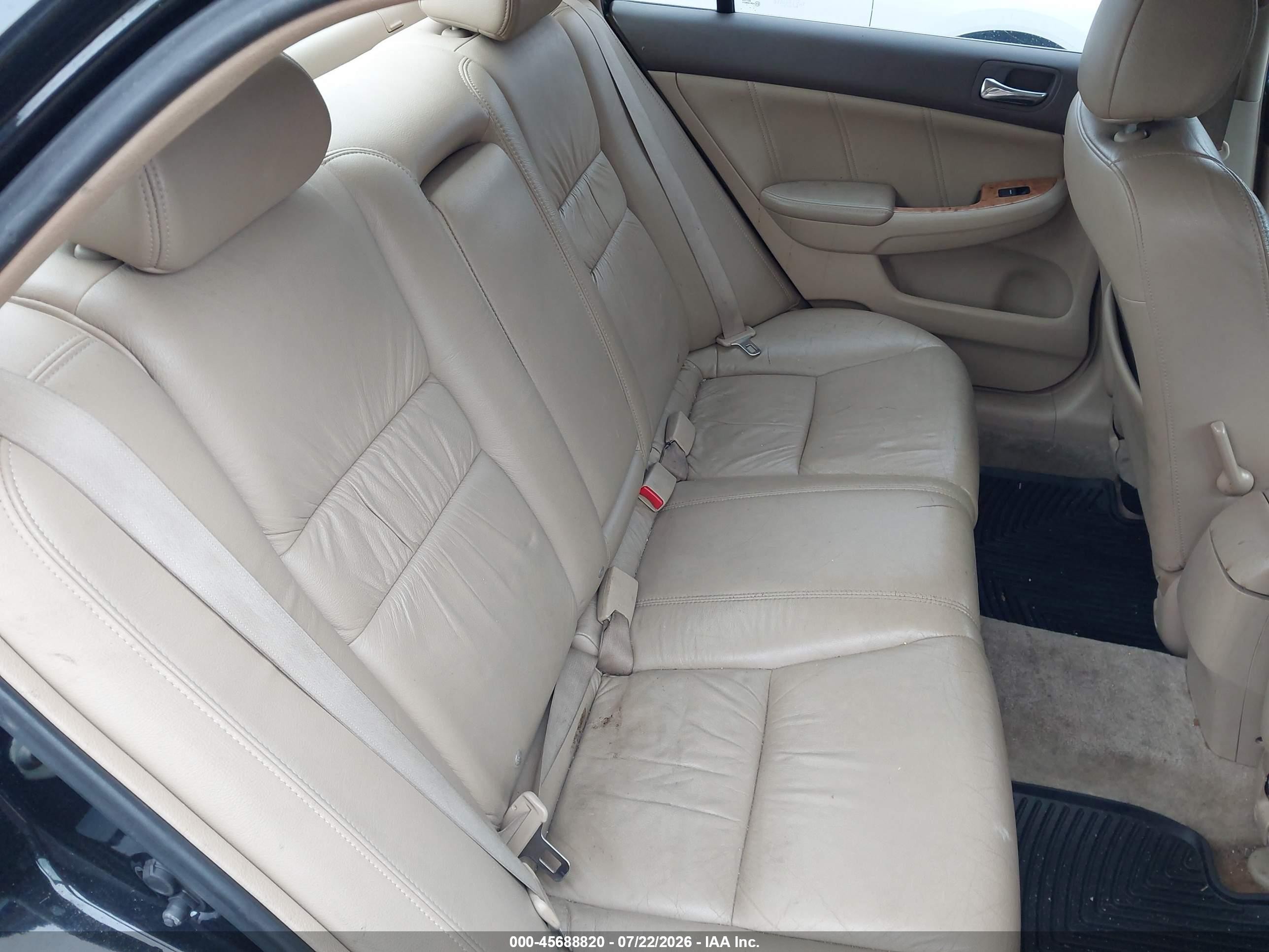 2005 Honda Accord 3.0 Ex Черный vin: 1HGCM66595A054455