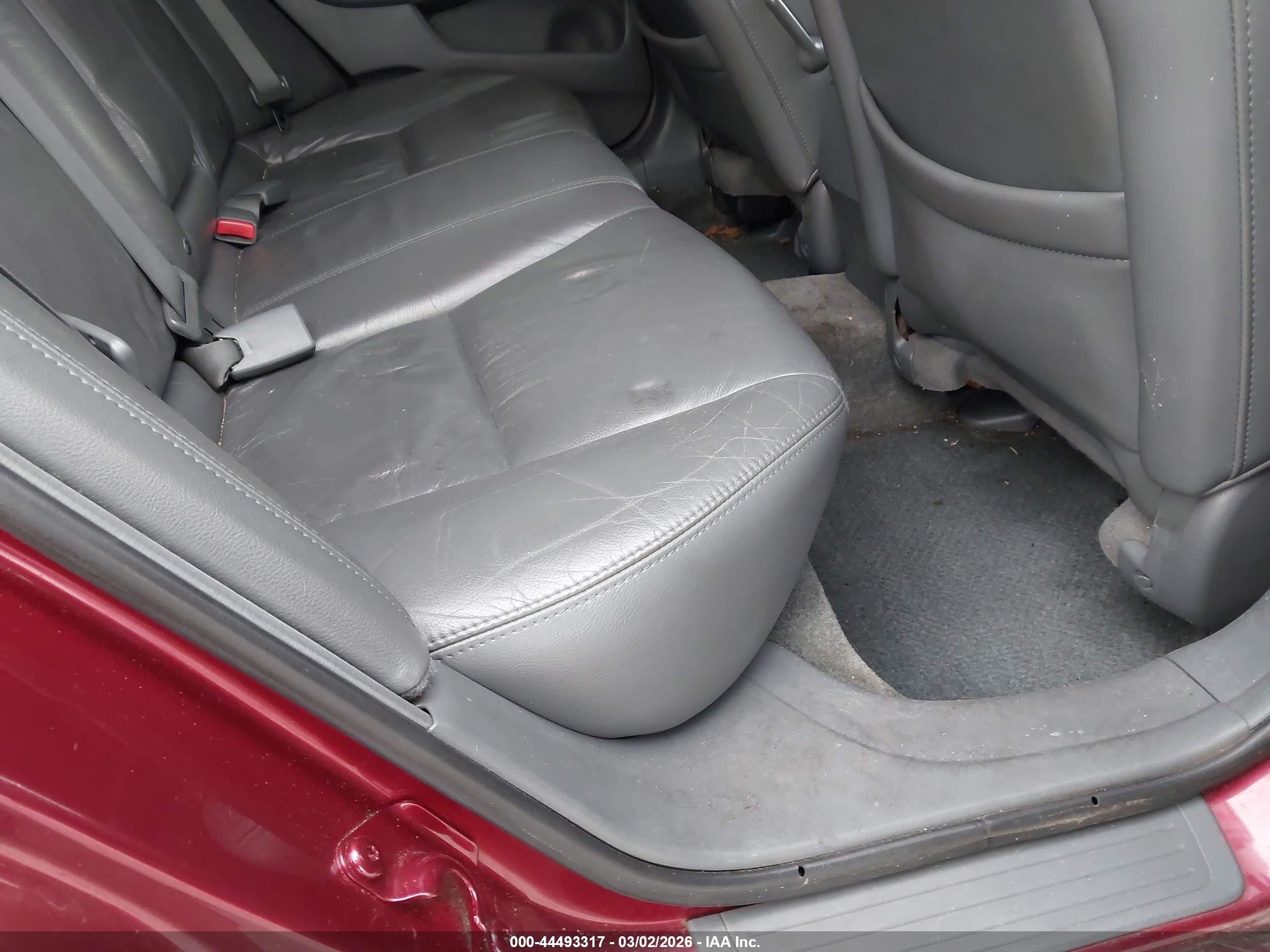 2005 Honda Accord 3.0 Ex Burgundy vin: 1HGCM66595A077198