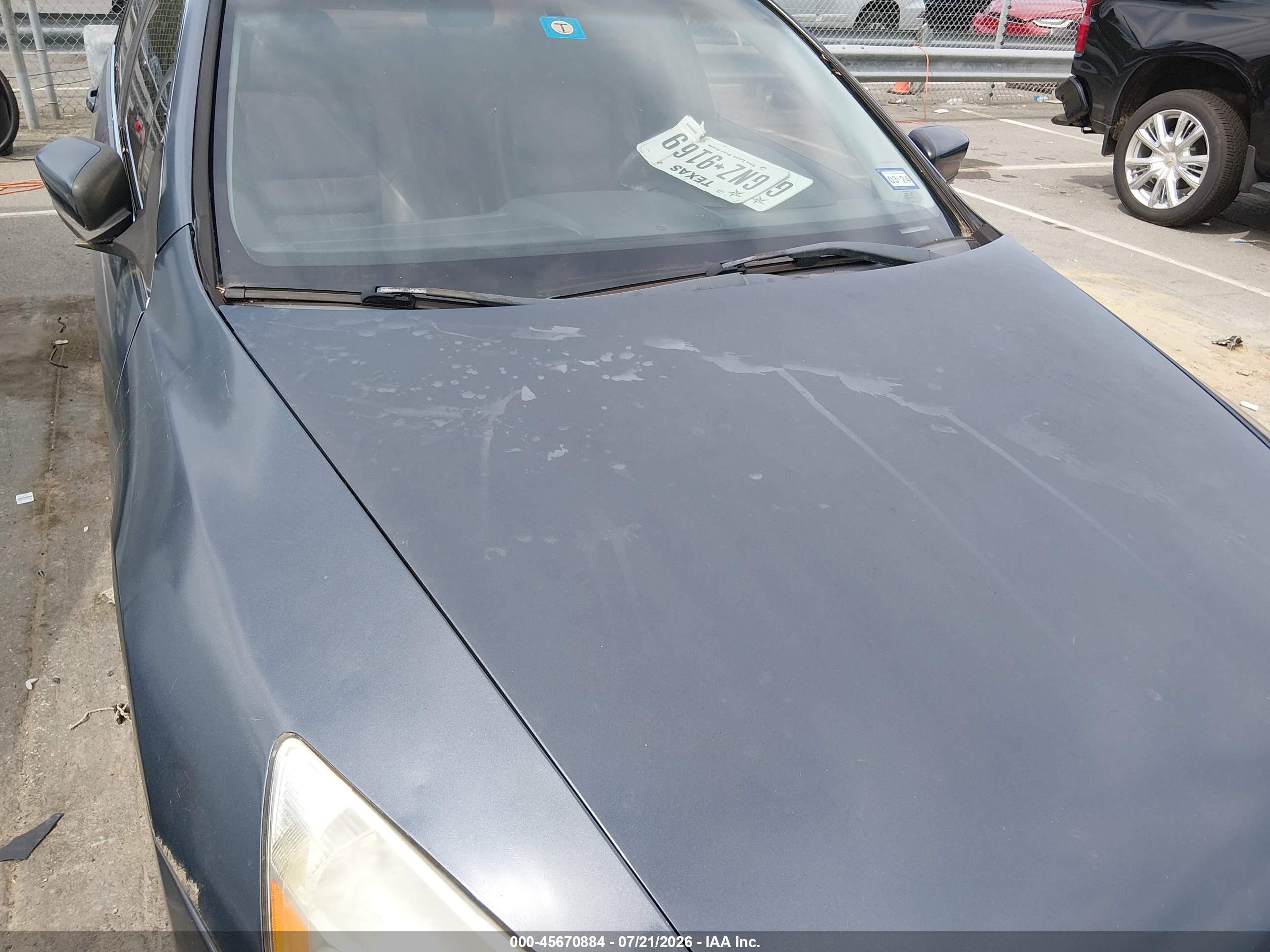 2006 Honda Accord 3.0 Ex Gray vin: 1HGCM66596A016158