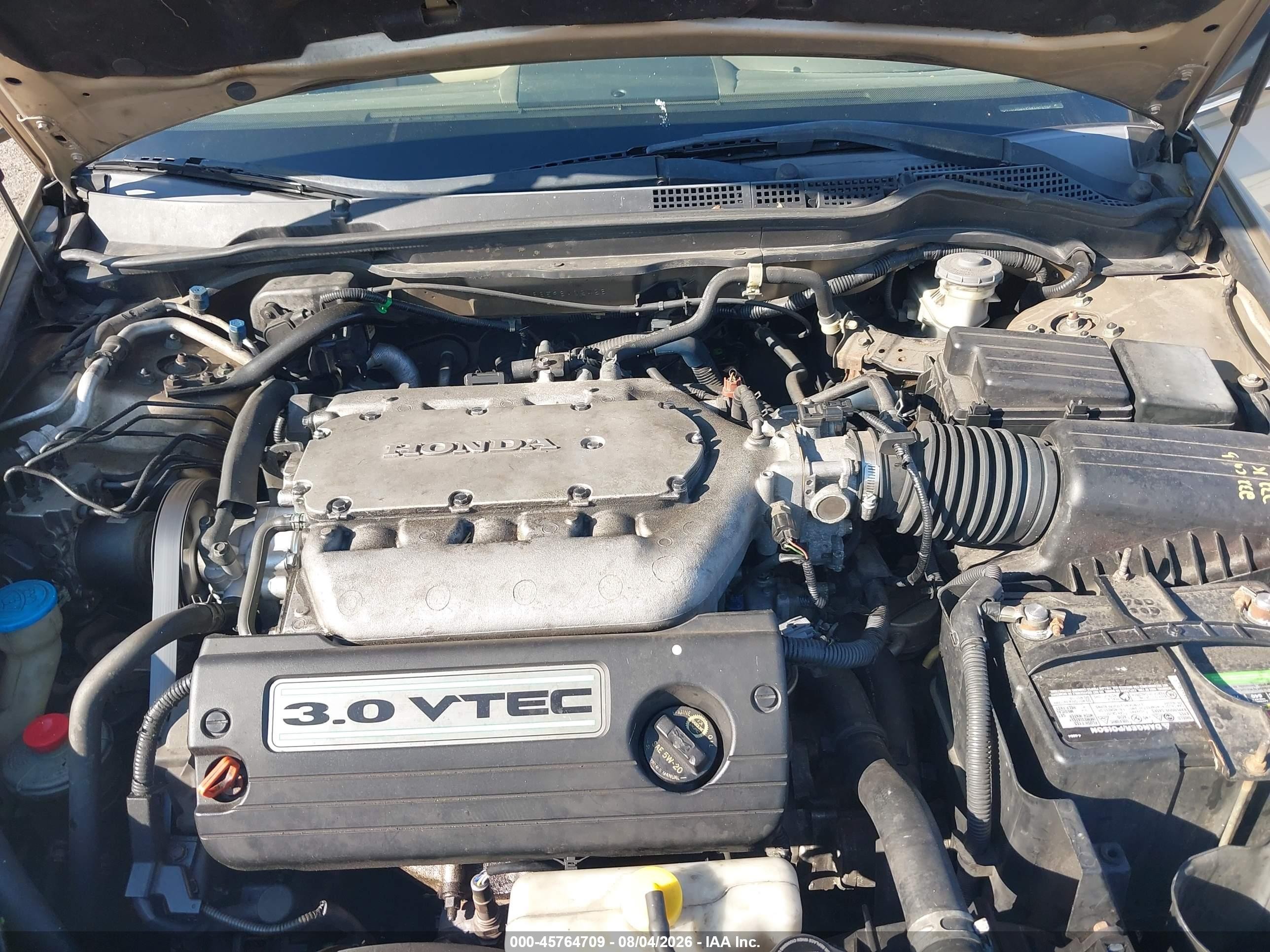 2006 Honda Accord 3.0 Ex Золотой vin: 1HGCM66596A024261