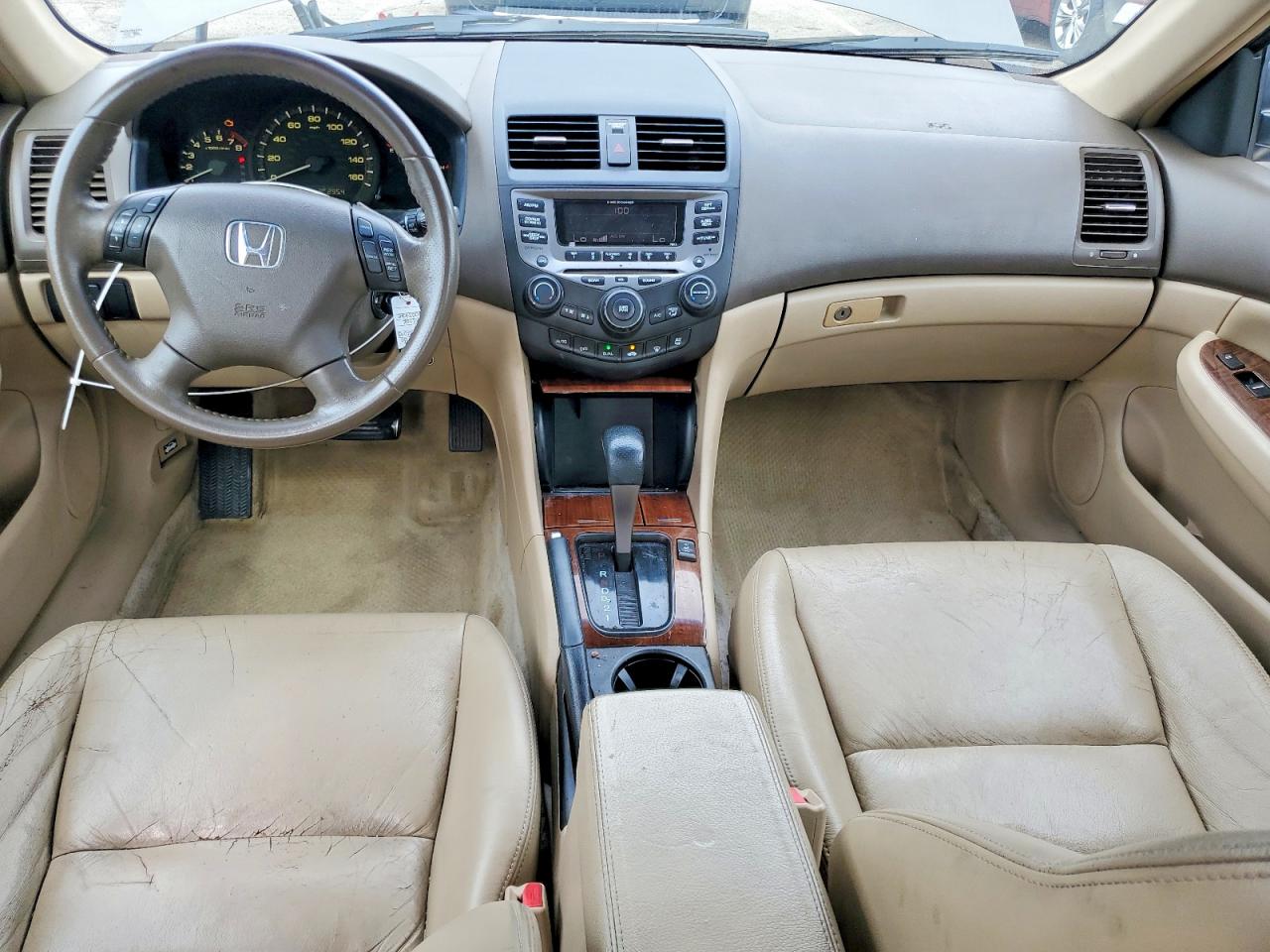 2006 Honda Accord Ex Gray vin: 1HGCM66596A029203