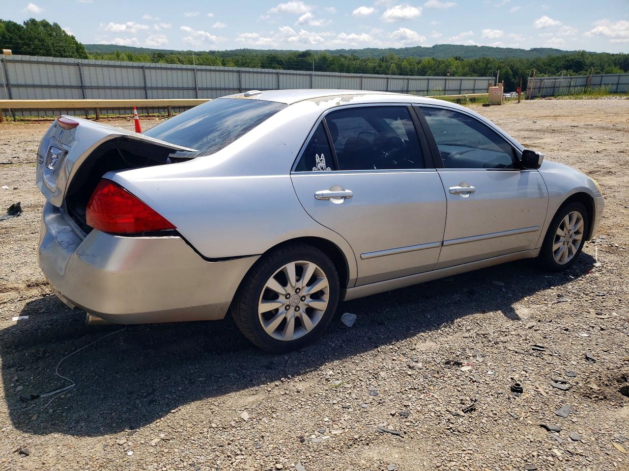 2006 Honda Accord Ex Silver vin: 1HGCM66596A036040