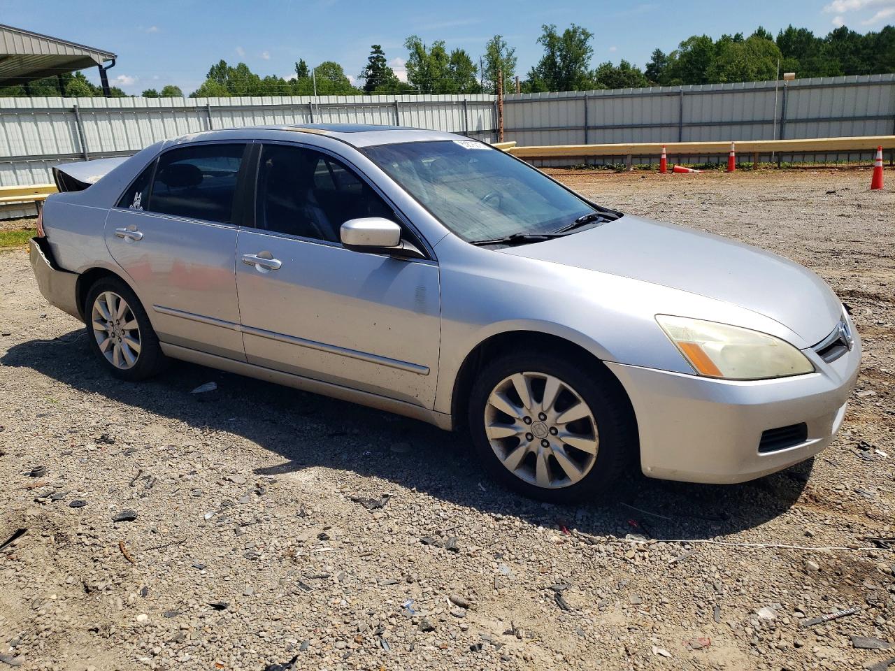 2006 Honda Accord Ex Silver vin: 1HGCM66596A036040