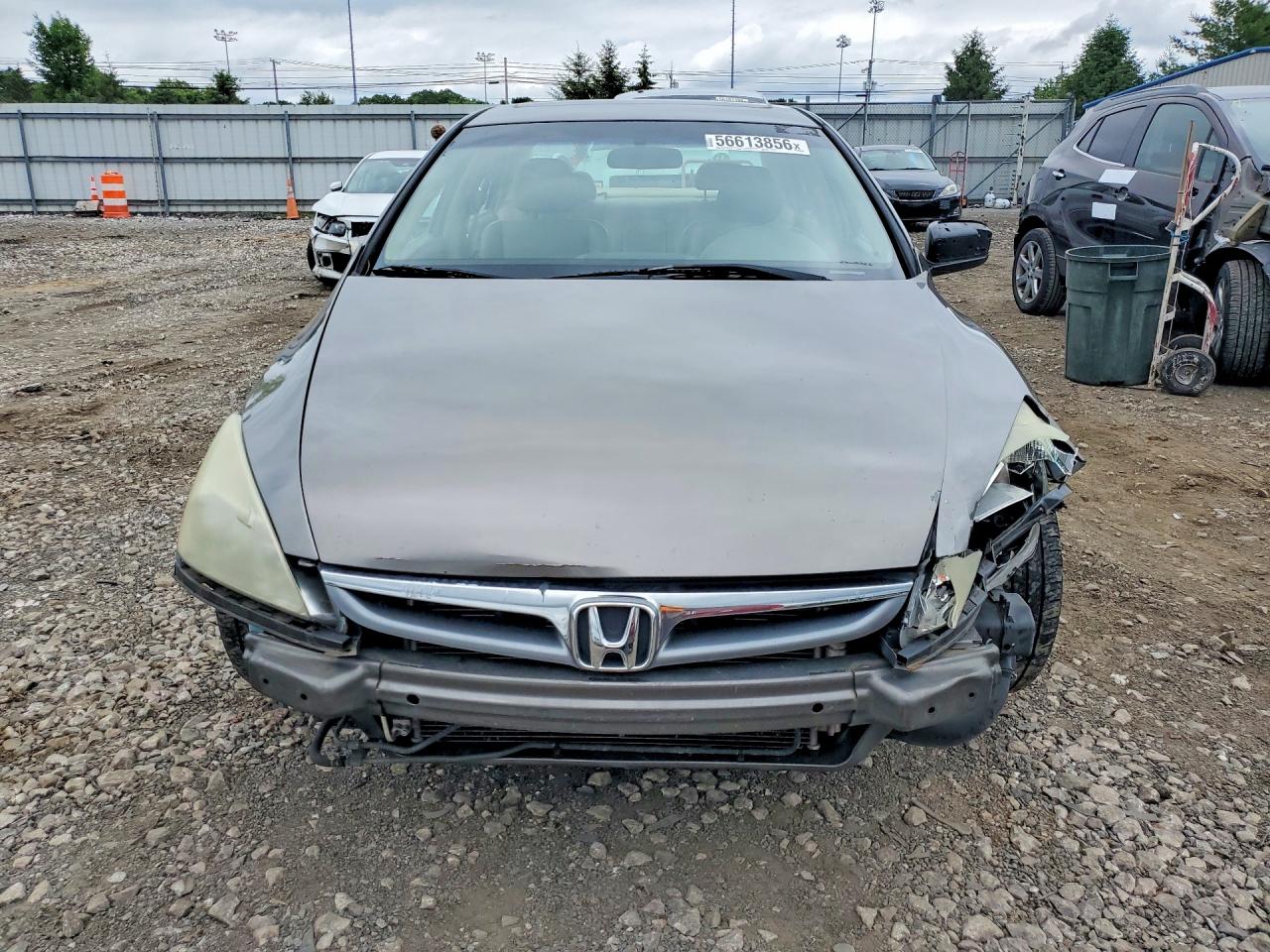 2006 Honda Accord Ex Gray vin: 1HGCM66596A043831