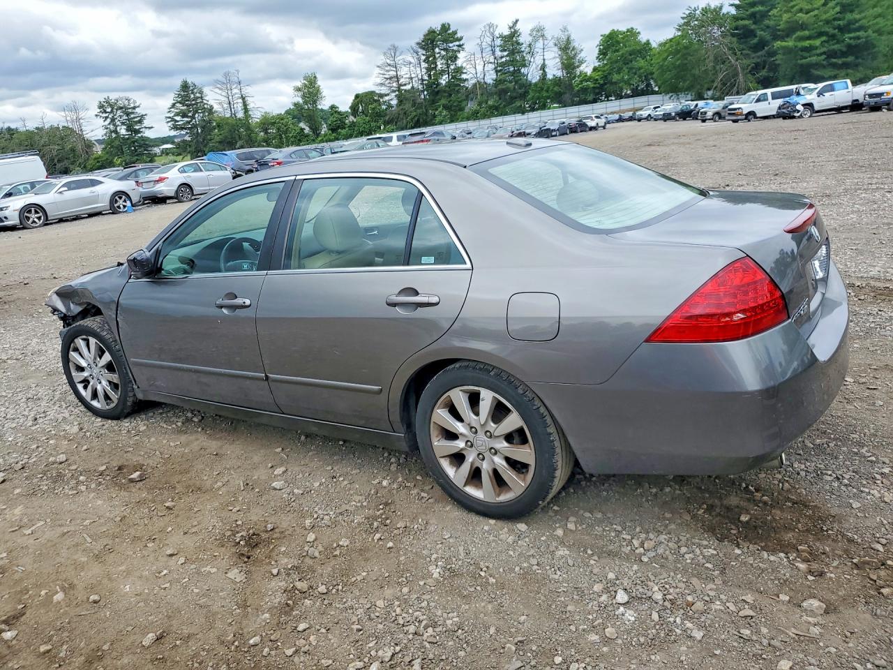2006 Honda Accord Ex Gray vin: 1HGCM66596A043831