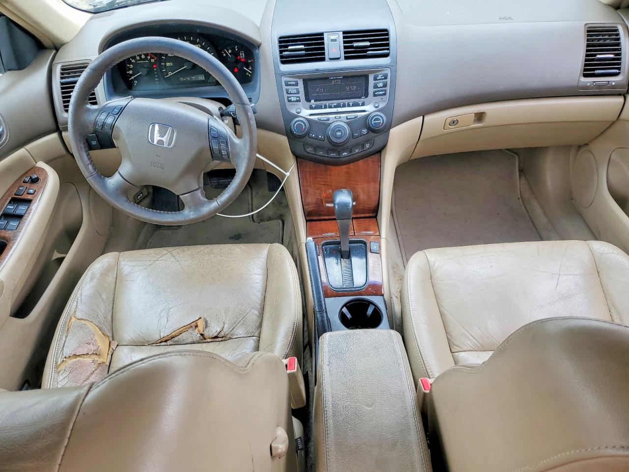 2006 Honda Accord Ex Gray vin: 1HGCM66596A043831