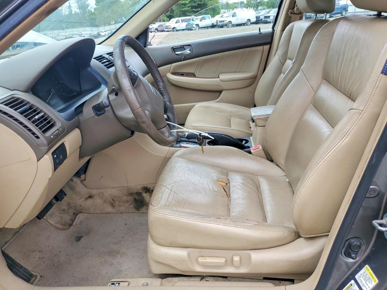 2006 Honda Accord Ex Gray vin: 1HGCM66596A043831