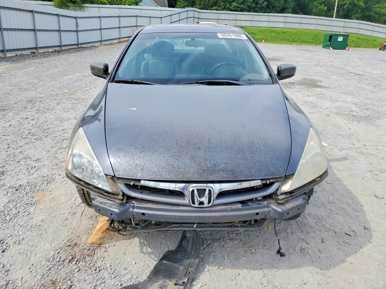 2006 Honda Accord Ex Charcoal vin: 1HGCM66596A047765
