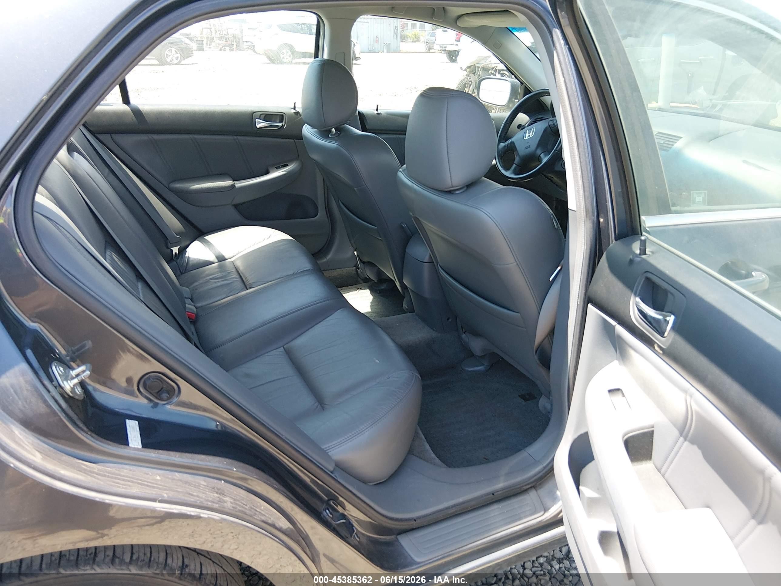2007 Honda Accord 3.0 Ex Gray vin: 1HGCM66597A000219
