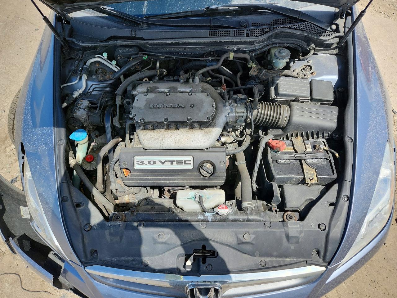 2007 Honda Accord Ex Синий vin: 1HGCM66597A034533