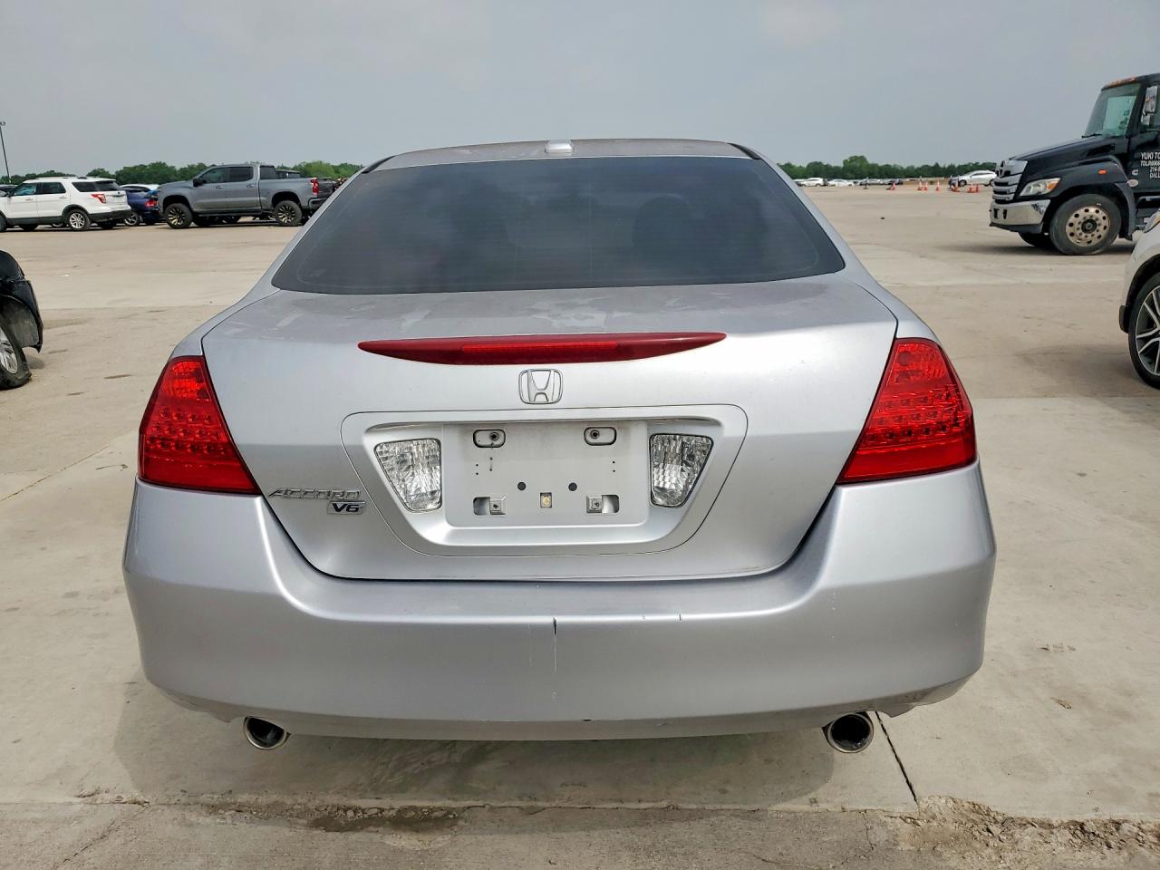 2007 Honda Accord Ex Silver vin: 1HGCM66597A035777