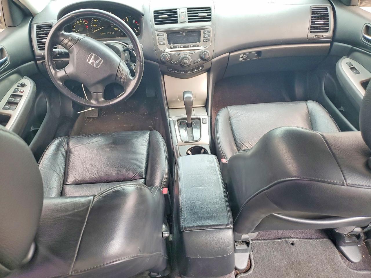 2007 Honda Accord Ex Silver vin: 1HGCM66597A035777