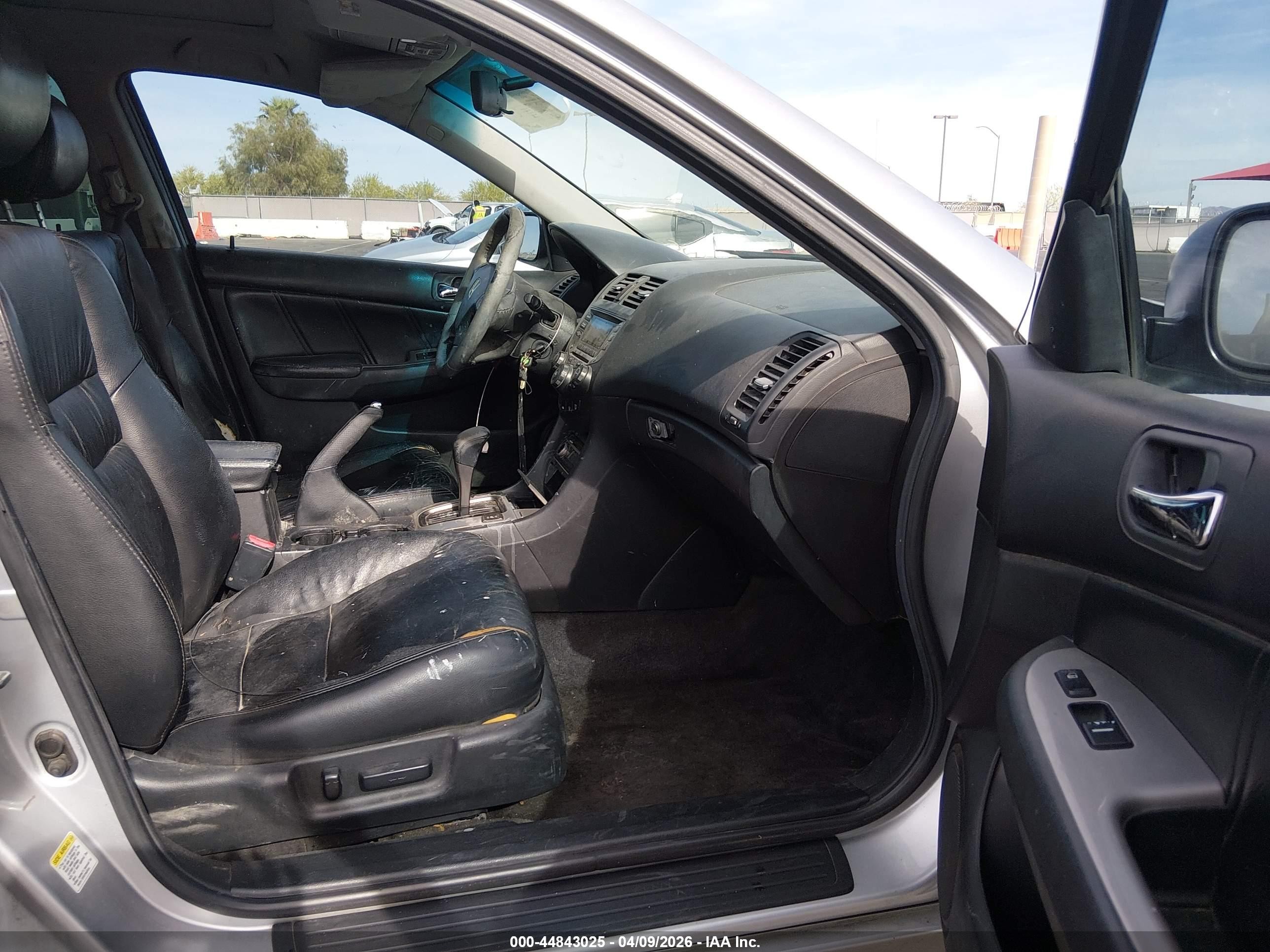 2007 Honda Accord 3.0 Ex Серебряный vin: 1HGCM66597A051882