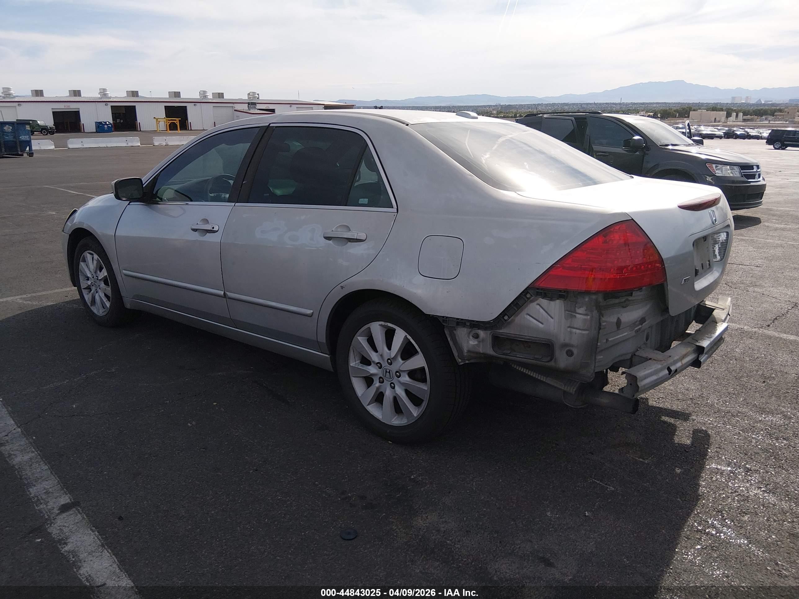 2007 Honda Accord 3.0 Ex Серебряный vin: 1HGCM66597A051882