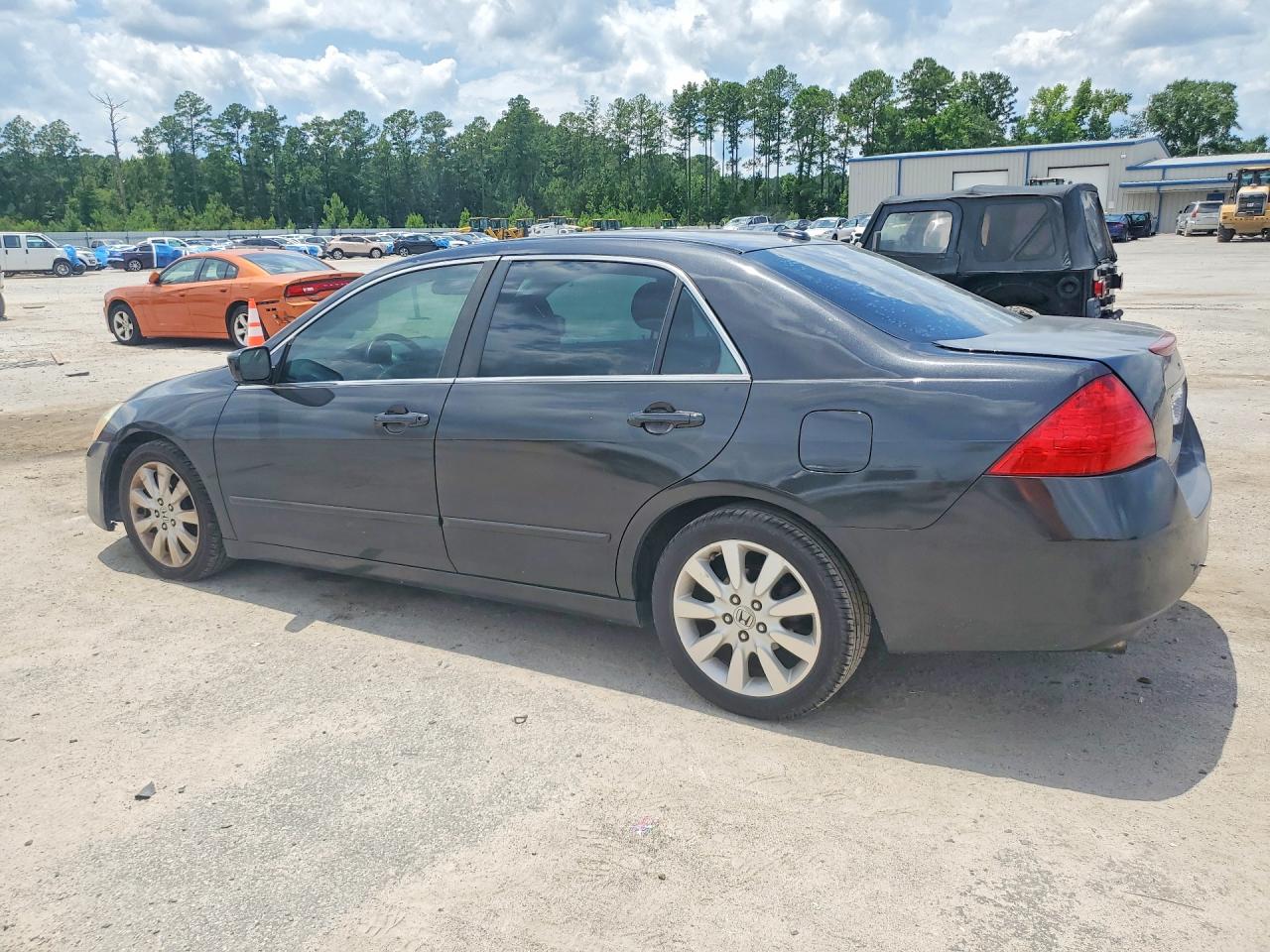 2007 Honda Accord Ex Charcoal vin: 1HGCM66597A084686